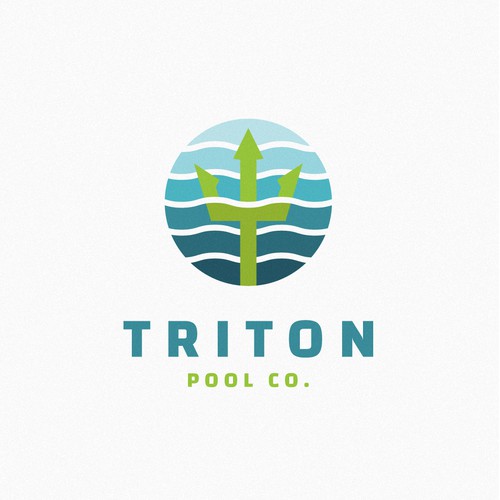 Triton Pool Co. Logo Concept