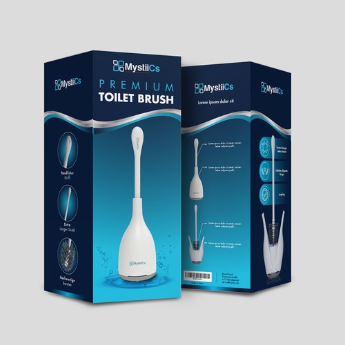 Premium Toilet Brush Packaging