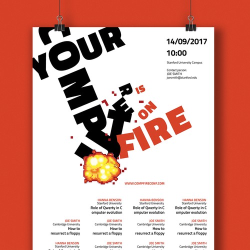 Typographic poster