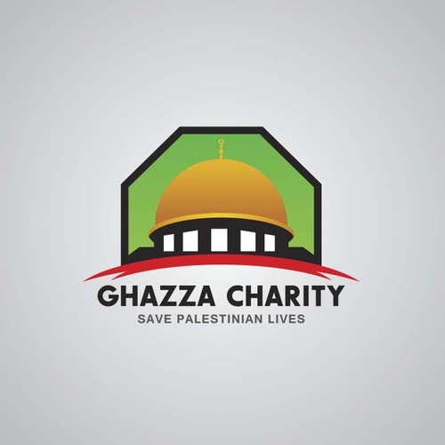 Logo for a charity association .