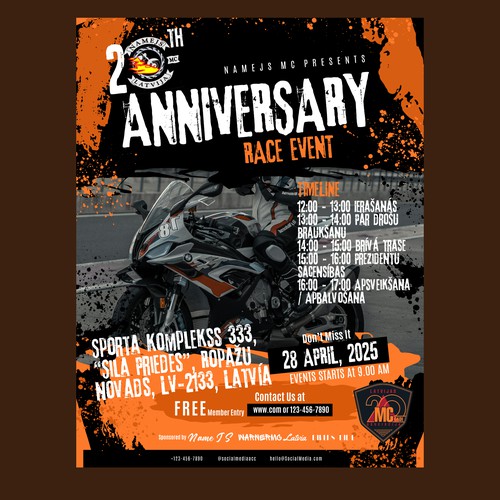 20Th Anniversary Motorcycle Event