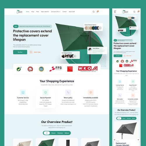 Landing Page Design