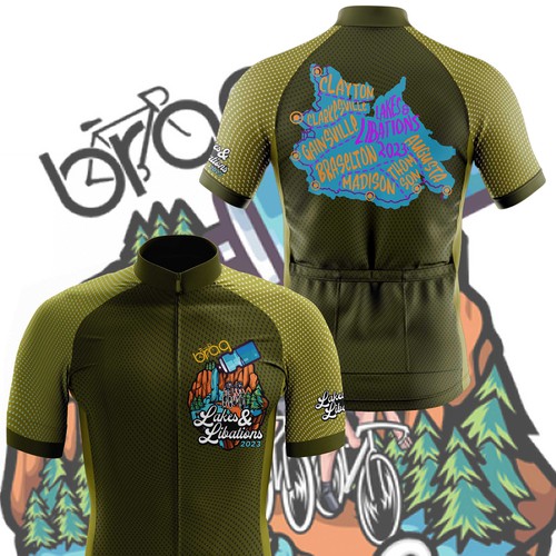 bike ride cycling jersey