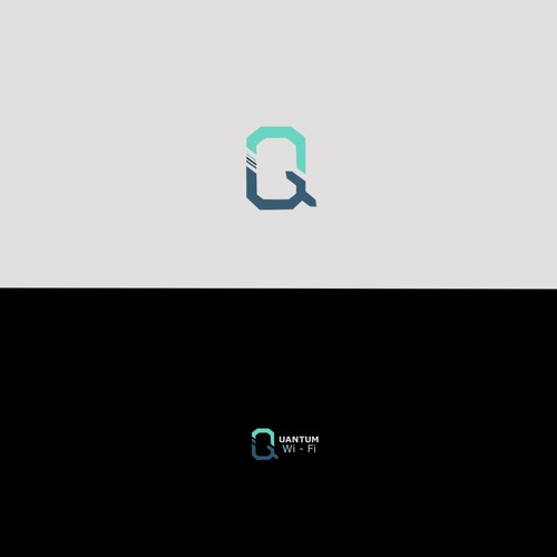 Logo concept for Quantum Wifi