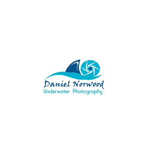 Create a cool ocean related logo that represents my passion for underwater photography