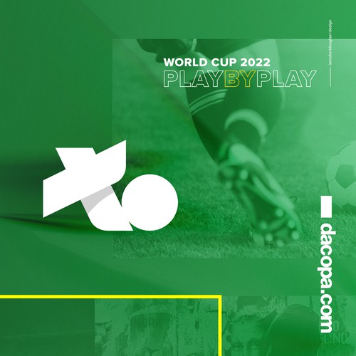 Minimalist mark for FIFA World Cup app