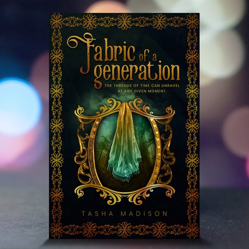 Book cover design for a fantasy story