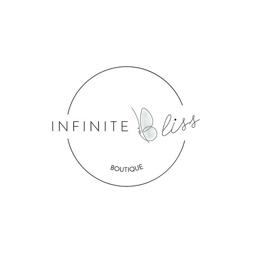 Feminine boho logo for a boutique