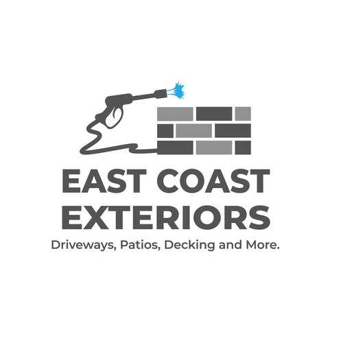East coast exteriors logo design
