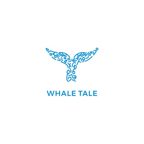 Whale Tale logo design