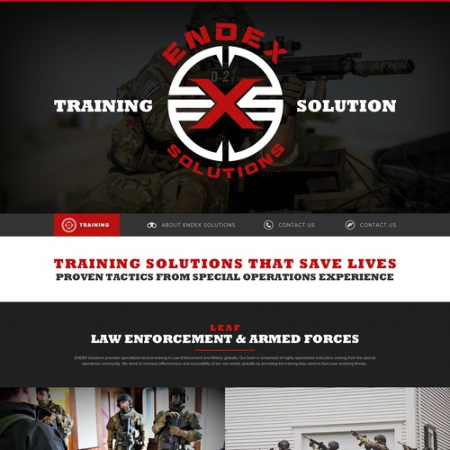 ar web page design