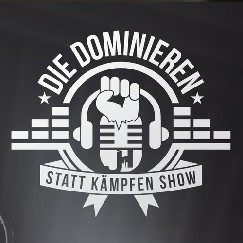 Logo for a German podcast show