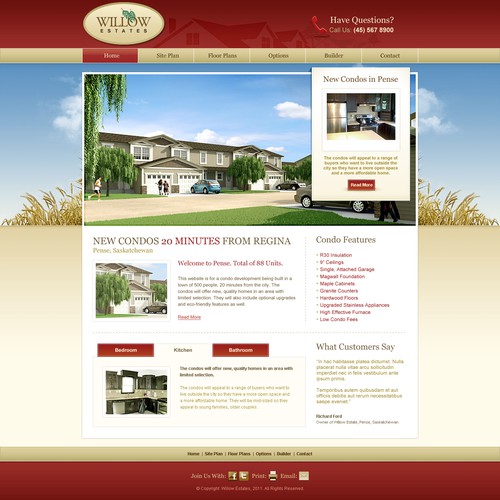 Condos just outside the city; see our related project too