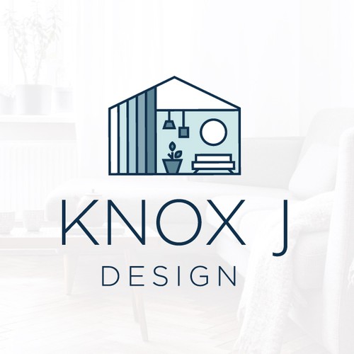 Logo design for interior designer 