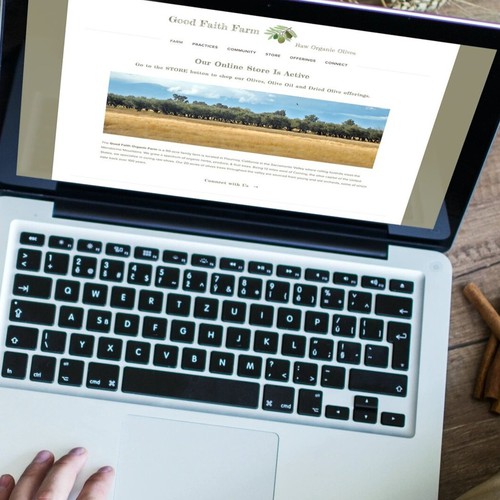 SITE REFRESH FOR 100-YEAR OLD OLIVE FARM