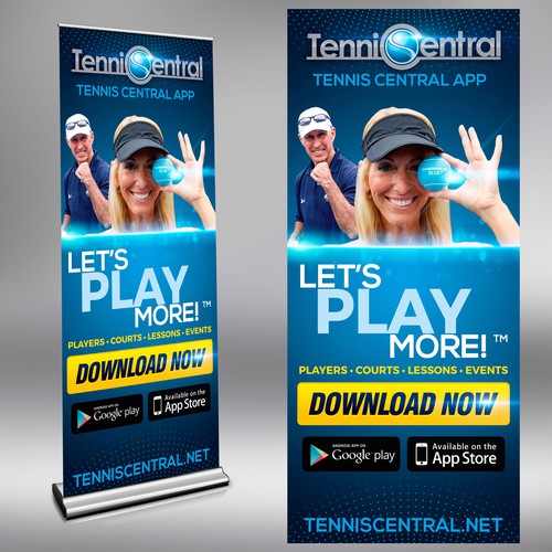 POSTER APP TENNIS CENTRAL