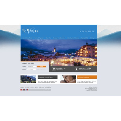 5 star Hotel Website