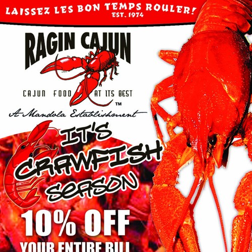 Ragin Cajun flyer