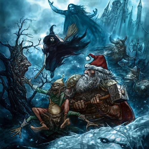 satirical fantasy book cover