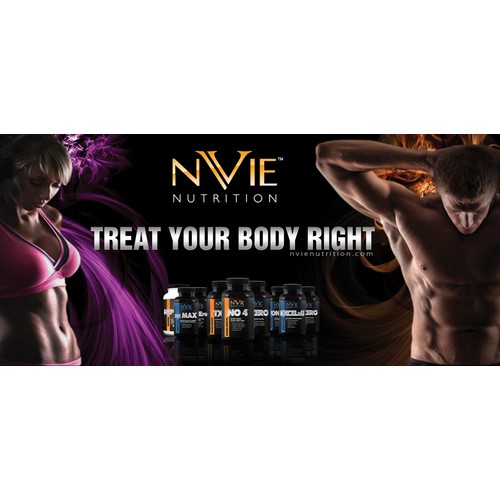 Create the next signage for Nvie Nutrition