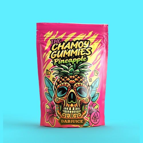 THC Chamoy Gummies (Pineapple)