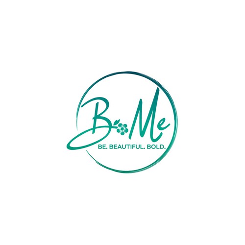 Free spirit logo for a beauty brand "Be Me"