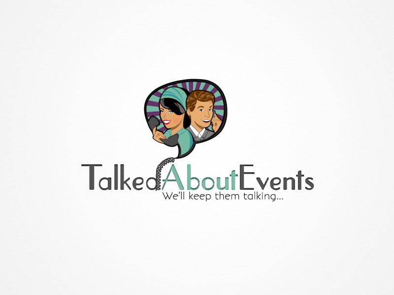 Talked About Events wants you! Design an inventive and creative logo! 