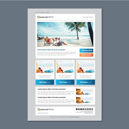 Publications and Styleguide for new Travel Agency - Homebased