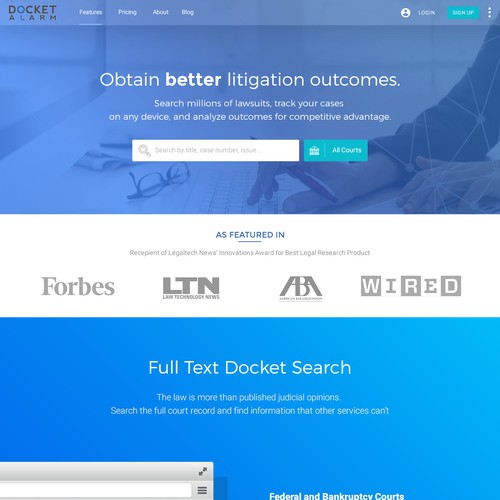 Search Engine redesign using Material Design