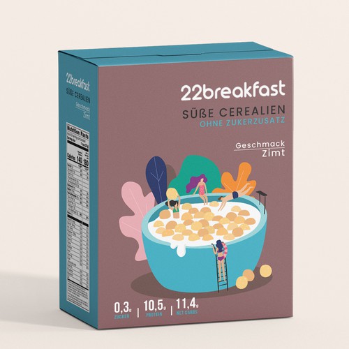 Cereal box design