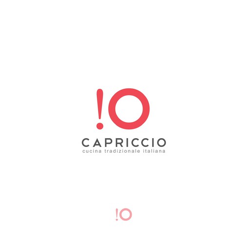 Logo audace  per la produzione di alimenti italiani legati al  concetto di dark kitchen