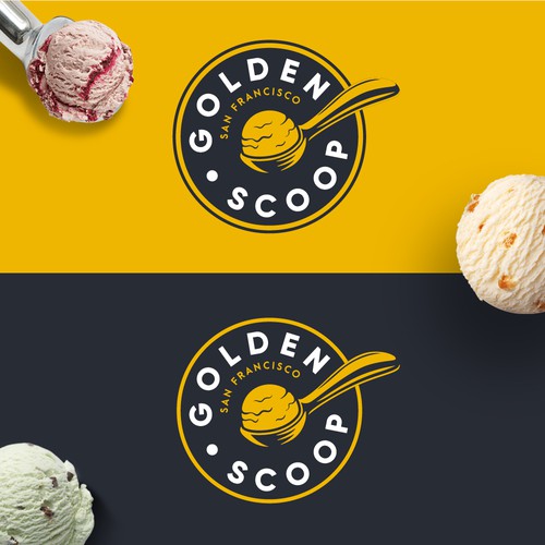 Golden Scoop Logo