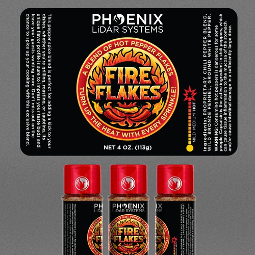 Hot Sauce Label Design