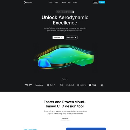 Online Aerodynamic Calculation Platform Website