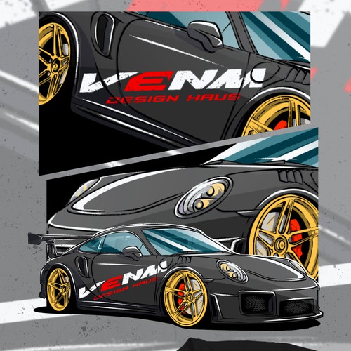 GT911 CAR ILLUSTRATION 