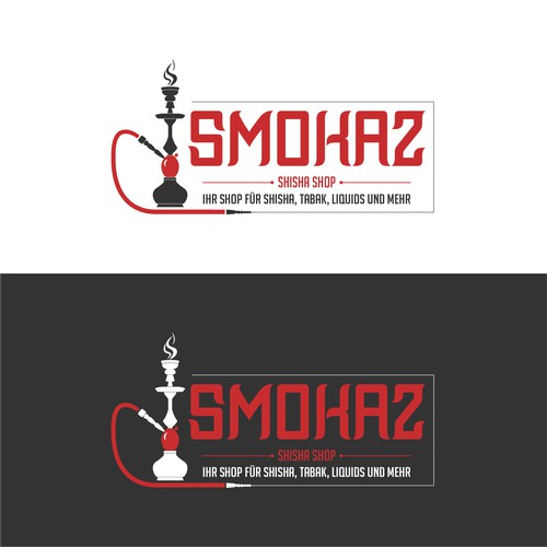 logo concept for shisha shop