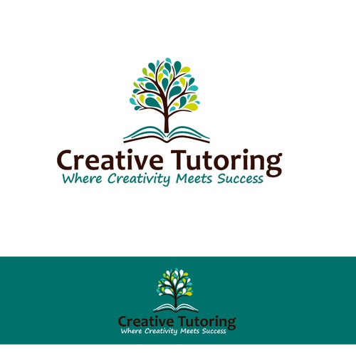 Logo for children's tutoring company promoting creativity and success