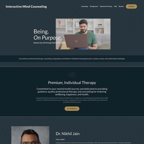 Interactive Mind Counseling: A Thoughtful Design for Mental Health Services