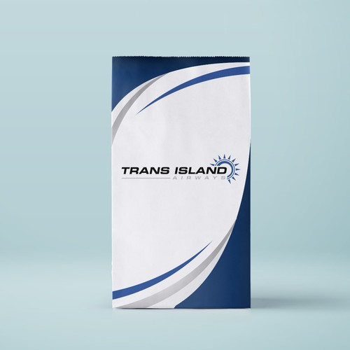 Airsick Bag Design for Trans Island Airways 