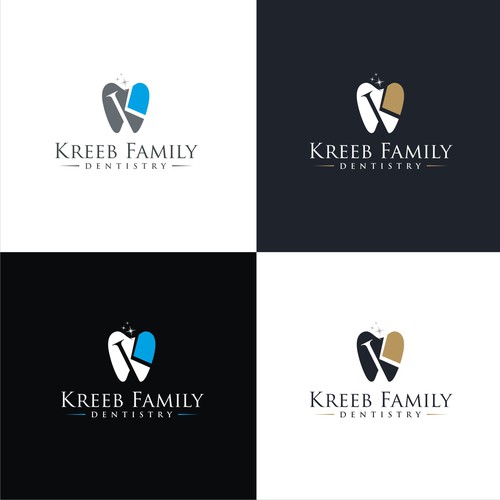 A dentist's website needs a new logo