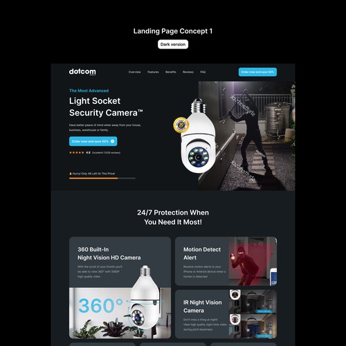 CCTV Website Design