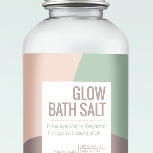 Glow Bath Salt Concept