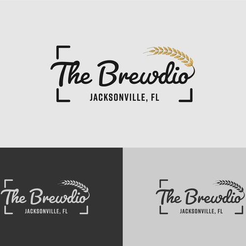 concept logo for The Brewdio