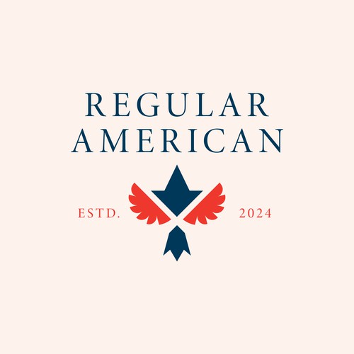 Logo Design for a clothing and hats manufacturer brand "Regular American"