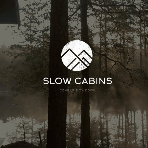 Clean logo for a Getaway Eco-Cabin
