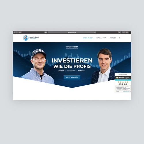 Banner for the site "Invest in best"