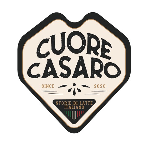 Logo Vintage Cuore Casario