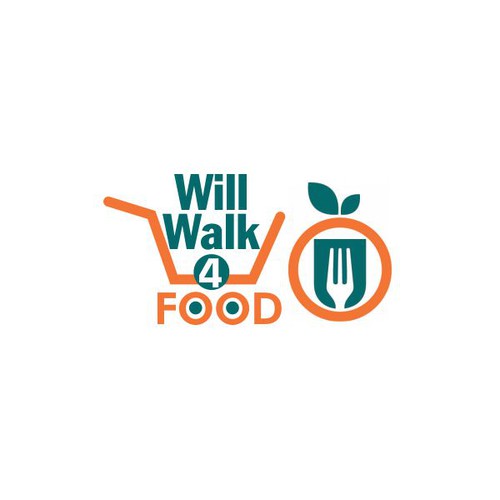 "Will Walk 4 Food" Hunger Awareness Walk logo