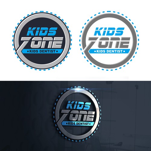 Logo Concept For Kids Zone Kids Dentist