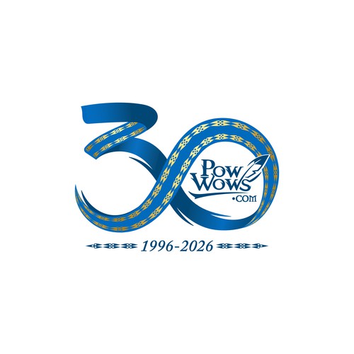 PowWows.com 30th Anniversary Logo